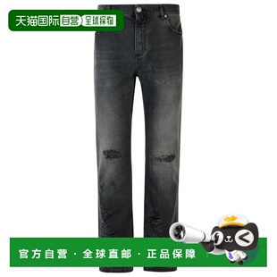 男士 黑色 牛仔裤 AW2024 BLACK DH1MI043DE680PC BALMAIN