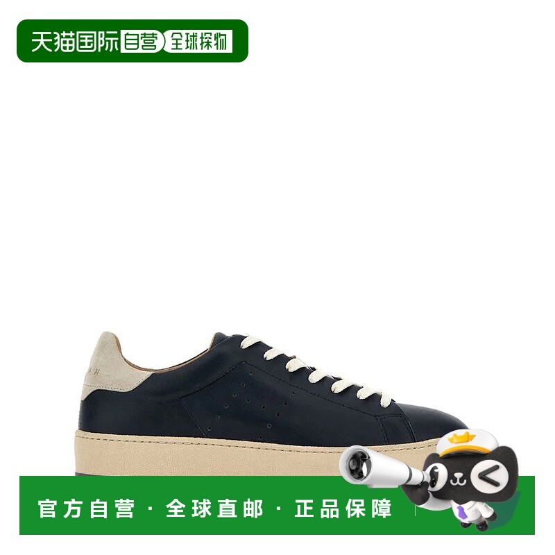 1h可退 HOGAN 男士运动鞋 HXM6720FL6FTQ9289E SS2025 黑色