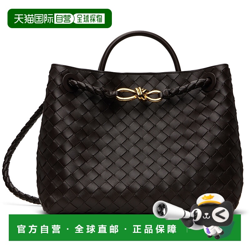 1h可退 潮奢 Bottega Veneta 葆蝶家 女士 棕色 Andiamo 斜挎包 7
