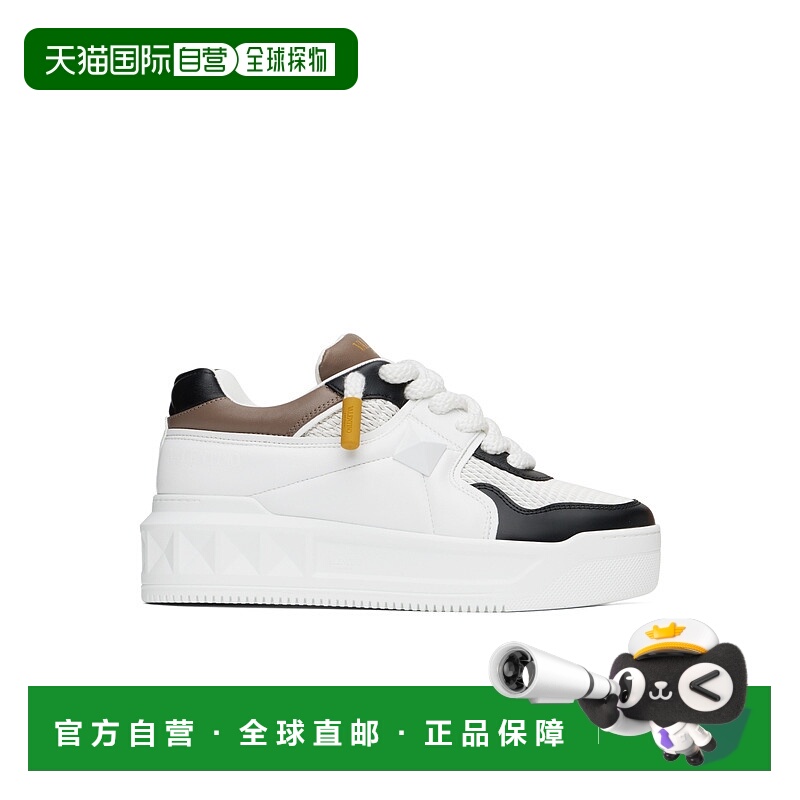 VALENTINO 男士运动鞋 YS0G37WWARJF SS2025 白色 One Stud 低帮