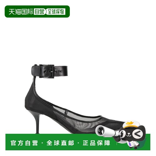 mcqueen 亚历山大 麦昆 女士 浅口鞋 black黑色 舒适时尚高跟鞋