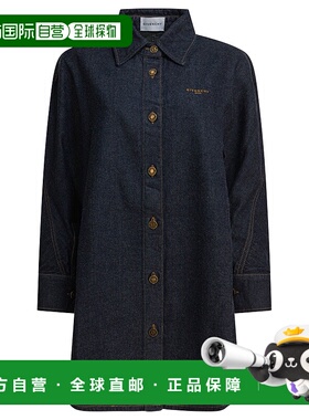 GIVENCHY 女士衬衫 BW61F1516P401 CO 蓝色 女装Shirts