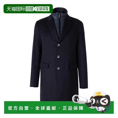 HERNO 男士大衣 CA000212U381269290 AW2025 夹克大衣 黑色单排扣