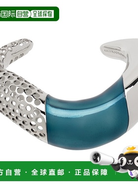 1h可退 潮奢 kiko kostadinov 女士 银色 & 蓝色 Liber 手镯 KKWS