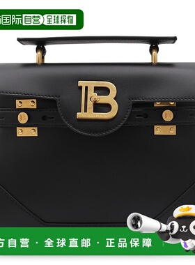 BALMAIN 女士手提包 DN1DB526LAVE0PA AW2024 黑色斜挎包单肩包