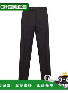 FENDI 男士休闲裤 FB1089AU60F0QA1 AW2025 黑色 PANTALONI