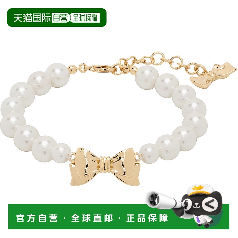 1h可退 潮奢 #Numbering 女士 白色 & 金色 #9902 手链 9902
