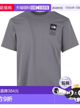 THE NORTH FACE 男士T恤 NF0A8GAQ0UZ SS2026 灰色