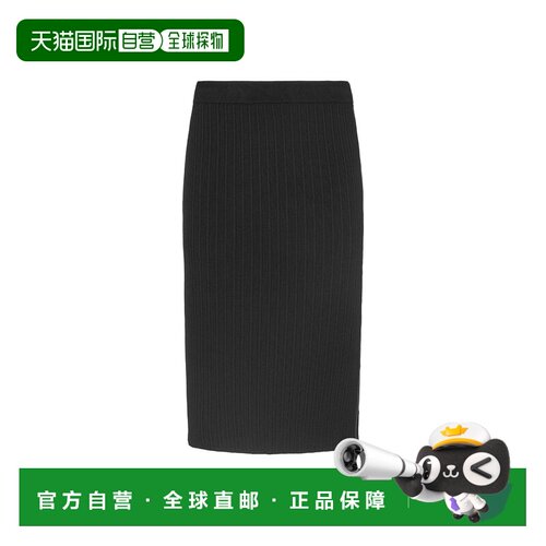 TOM FORD 女士半身裙 GCK158YAX590LB999 黑色包臀裙 AW2023