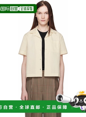 1h可退 潮奢 A.P.C. 女士 灰白色 Maeva 衬衫 COHEJF12583