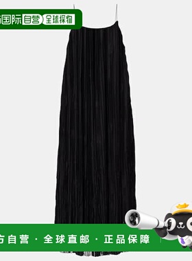 1h可退 潮奢 TOT&Ecirc;ME 女士 刺绣花朵薄纱长款连衣裙长裙