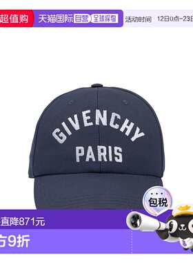 GIVENCHY 男士围巾 BPZ0BWP0XV410 AW2025 蓝色 Baseball cap in