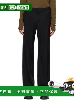 1h可退 潮奢 Rier 男士 黑色 Popeline 长裤 TRS24PPWPOPELINEWOO