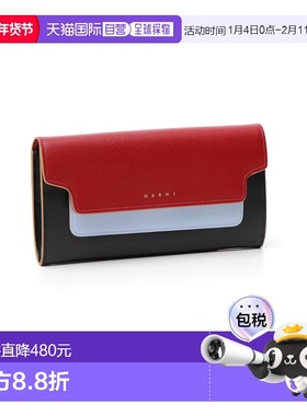 MARNI 女士钱包 PFMOU01U13LV520Z135I AW2018 红色