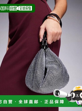 1h可退 潮奢 ASOS 女士 hotfix shoulder clutch 设计可替换饼干