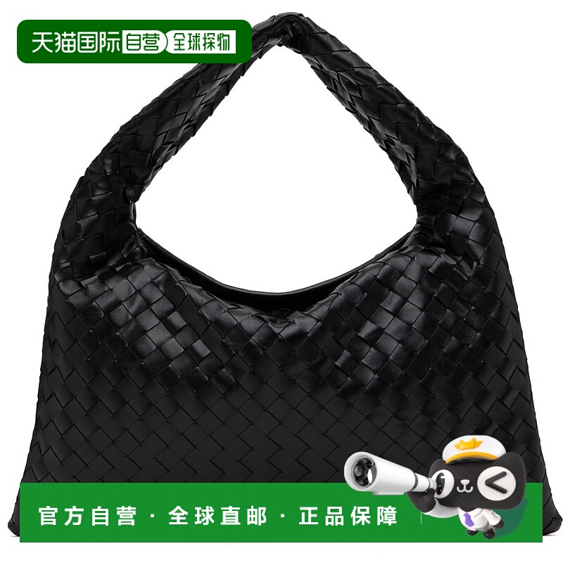 1h可退 潮奢 Bottega Veneta 葆蝶家 女士 黑色小号 Hop 单肩包 7