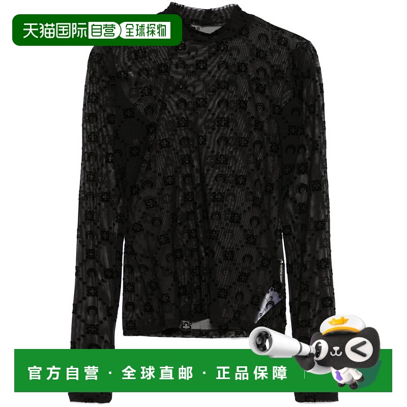 1h可退 潮奢 Marine Serre 女士 长袖罩衫 WTO388ACJER0005