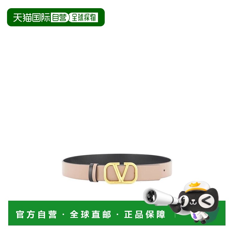 1h可退 valentino 女士 腰带华伦天奴双面牛皮皮带