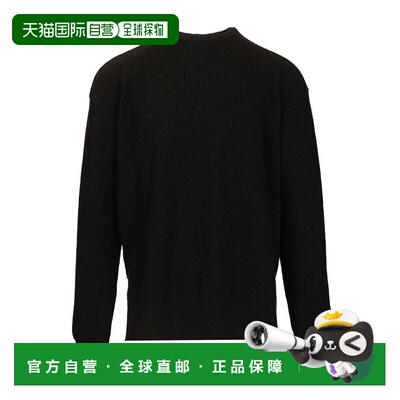 RICK OWENS 男士针织衫 RU01F2618KWVH09 SS2026 黑色