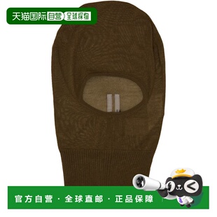 帽子 RU02D6478WS35 AW2024 RICK Knitted 男士 棕色 Balacl OWENS