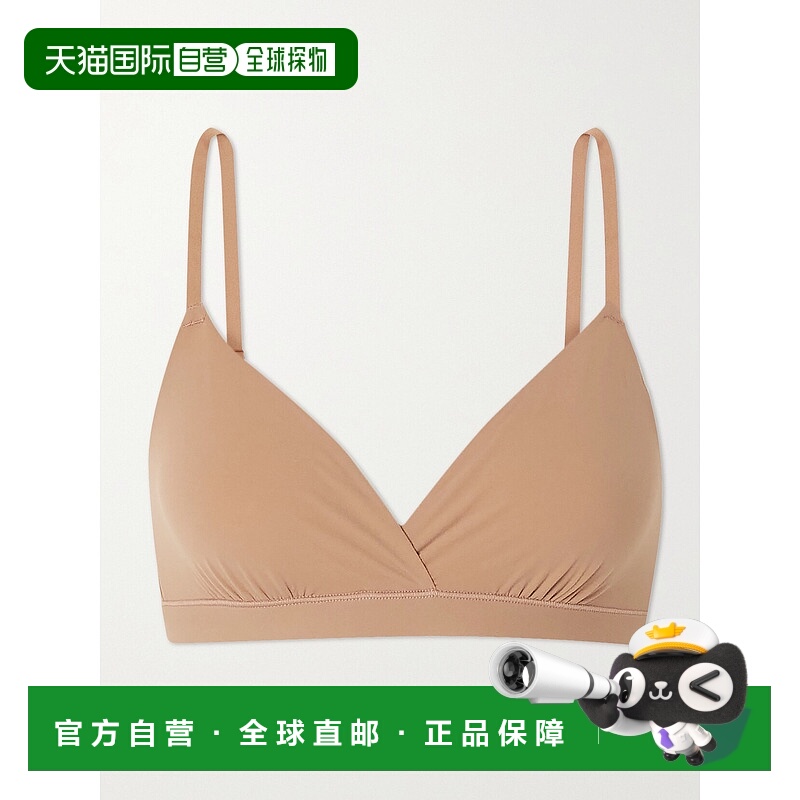 1h可退 潮奢 SKIMS 女士 Fits Everybody 围裹效果三角文胸式上衣