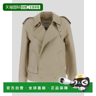 BURBERRY 女士外套 8087349A1450 CO 浅棕色 TRENCH JACKET夹克