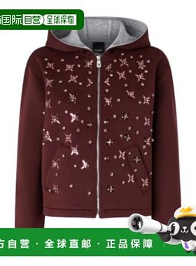 PINKO 女士西服 105973A2YJR57 AW2025 棕色 Giacca con cappucci