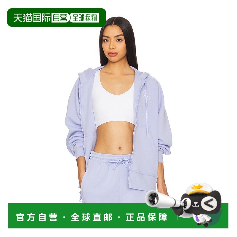 1h可退 潮奢 adidas 阿迪达斯 女士 全拉链连帽衫 JN0226