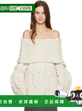 1h可退 潮奢 HOLZWEILER 女士 灰白色 Super Chunky 毛衣 20784