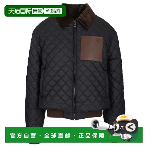 LOEWE 女士夹克 S359Y02XFH9602 SS2026 酒红色 Short Jacket In
