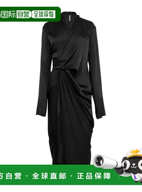 RICK OWENS 女士连衣裙 RP02E4560SCH09 AW2025 黑色