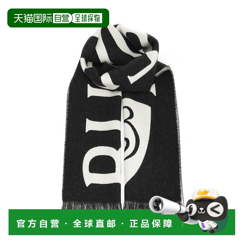 1h可退 BURBERRY 女士围巾 8109563C1343 AW2025 黑色 SCIARPE &