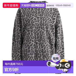 1h可退 潮奢 ANINE BING 女士 Miles 豹紋印花衛衣 A0811404