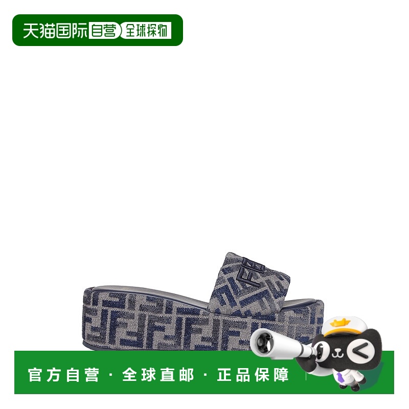 1h可退 FENDI 女士凉鞋 8R8515AOSIF1PZE AW2024 灰色 Sunshine F