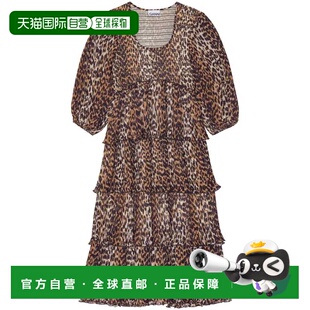 SS2024 F8830859 浅棕色 女士半身裙 GANNI