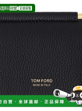 1h可退 潮奢 Tom Ford 汤姆 福特 男士 黑色 Small Grain Leather