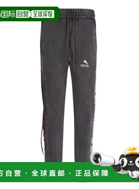 MAUNAKEA 男士休闲裤 MMO227TM999 AW2022 黑色卫裤
