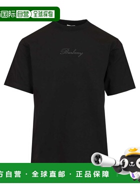 BURBERRY 男士T恤 8119183A1189 SS2026 黑色 RYAN BBY T-SHIRT