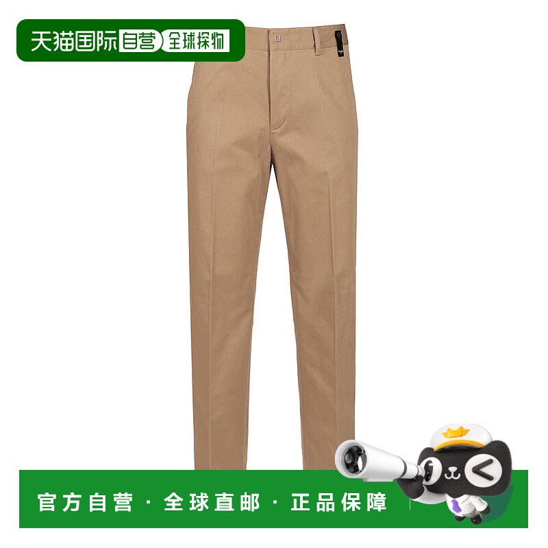 1h可退 FENDI 男士休闲裤 FB1076AQMVF0QD3 AW2025 花色 华达呢长