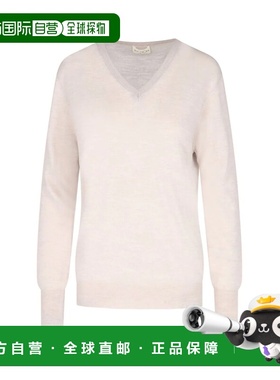 MA'RY'YA 女士针织毛衣 YPK061E6 SS2025 浅棕色 Ma'Ry'Ya Sweate