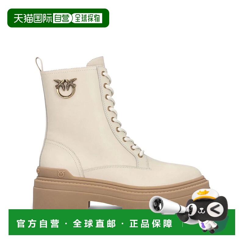 1h可退 PINKO 女士靴子 SD0141P001MIA11DY7 AW2025 米白色
