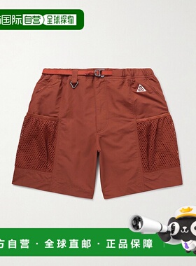 1h可退 潮奢 Nike 耐克 男士 ACG Snowgrass 直筒网纱边束带尼龙