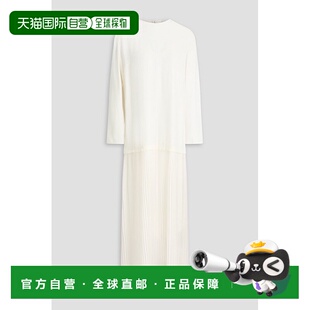 1h可退 潮奢 ZIMMERMANN 女士 泡泡纱雪纺绉纱长款连衣裙 2399DR2