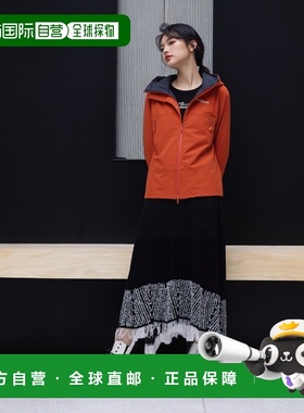 1h可退 mont-bell 女士户外风衣 2302186RD CO 橙色 Freney Parka