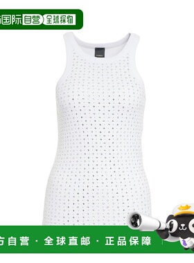 PINKO 女士背心吊带 105928A2XYZ04 AW2025 白色 圆领背心