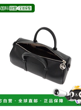 LONGCHAMP 女士斜挎包 10271HFK001 CO 黑色 Daylong M 徽标单肩