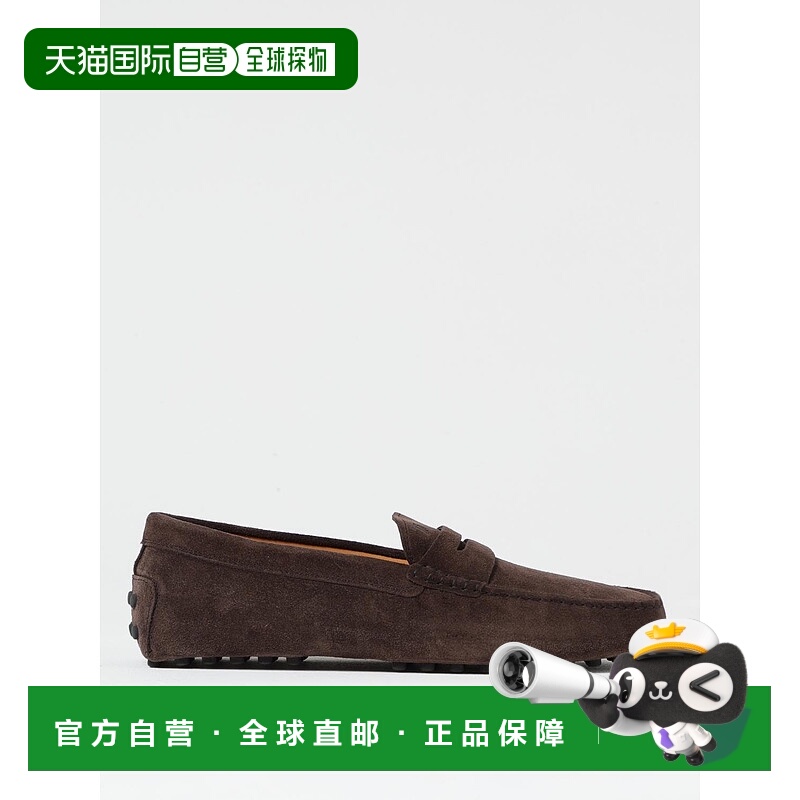 1h可退 TOD'S 男士商务休闲鞋 XXM22L00010RE0S800 AW2025 咖啡色