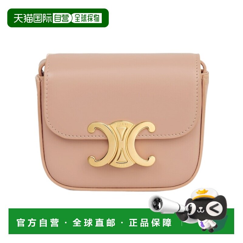 CELINE 女士斜挎包 10I513DPV03PH CO 花色 迷你翻盖单肩包图片