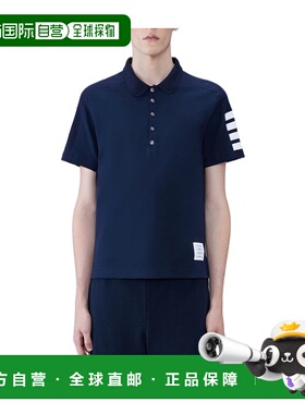 THOM BROWNE 男士T恤 MJP192A07323415 SS2025 蓝色