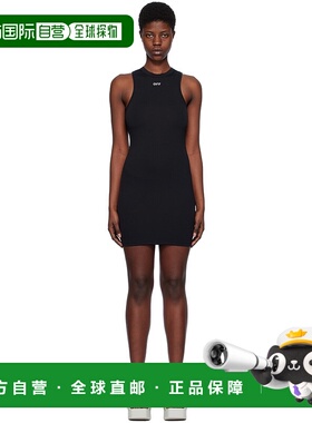 1h可退 潮奢 off-white 女士 黑色 Sleek Rowing 连衣裙 OWDB463C